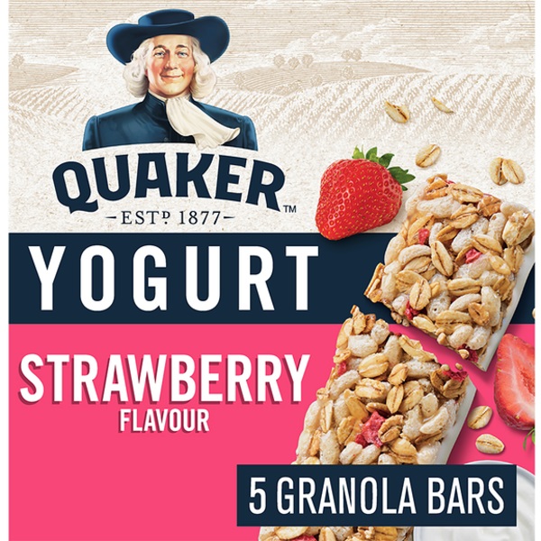 Quaker Yogurt Strawberry Granola Bars 5pk Fruitfull Offices