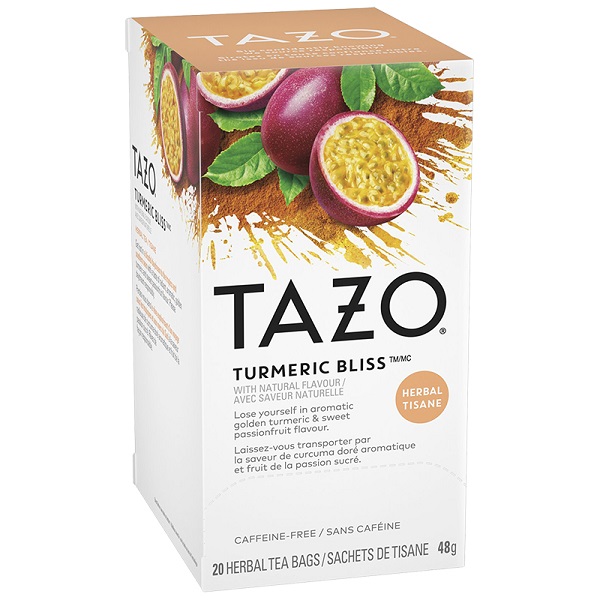 Tazo Turmeric & Passionfruit Bliss Fruitfull Offices