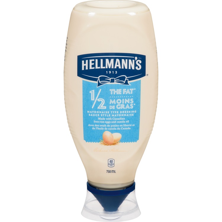 Mayonnaise Type Dressing Light 1/2 Fat 750g Fruitfull Offices