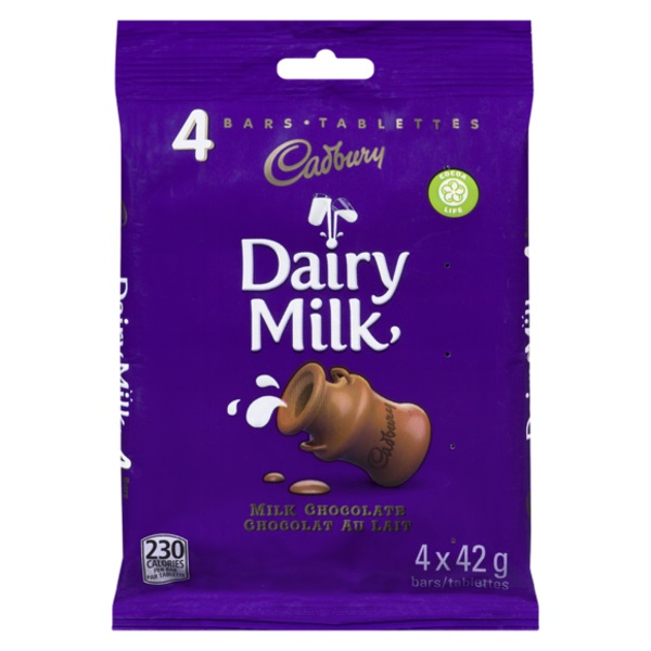 Cadbury Dairy Milk 4pk Fruitfull Offices